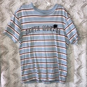 Pacsun Santa Monica Striped T-shirt